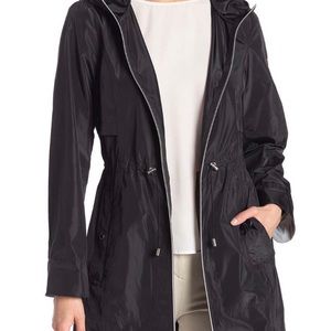 Lightweight black Anorak Jacket with hood